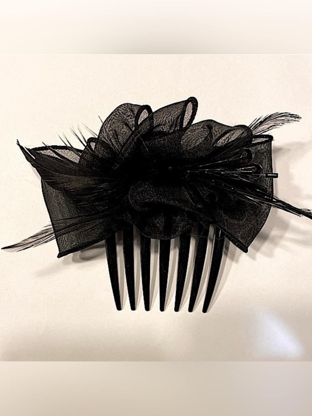 Goody Elegant Sophisticated Classic Victorian Dressy Black Hair Comb